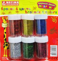 Glitter, 6 colors MAXIMA /150456/
