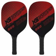Pickleball set MAXIMA, 2 rackets with 4 balls, red /20096404/