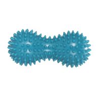 Double massage ball MAXIMA, peanut shape, 15 x 7 cm, Blue /31068208N/