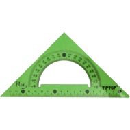 Flexible triangle with protractor TIPTOP, 17 cm /150518/