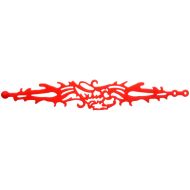 Silicone bracelet with phosphorescent effect /220776/