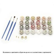Комплект за рисуване по номера с платно 50х40 см, Модел 21 /27014621/