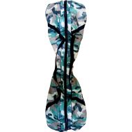 Скейтборд vigorboard (waveboard, rockboard), Алуминиев, Червен /20013903/