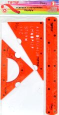 Flexible geometry set TIPTOP, 3 pieces /150517/