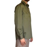 Cotton shirt ONE POLAR, Light Green, Size XL /PO275604