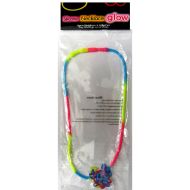 Silicone necklace with phosphorescent effect /220778/