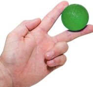 Strength ball MAXIMA, 5.3 cm, Green, high resistance /20073505/
