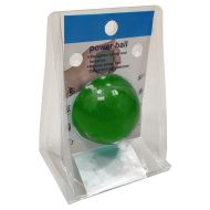 Strength ball MAXIMA, 5.3 cm, Green, high resistance /20073505/