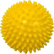 Massage ball MAXIMA, solid, 85 mm, Yellow /31068301/