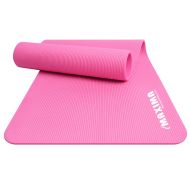 Gymnastics mat MAXIMA, 182 x 60 x 1 cm, made of NBR, pink /30000803/