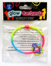 Silicone bracelet with phosphorescent effect /220777/