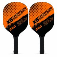Pickleball set MAXIMA, 2 rackets with 4 indoor balls, orange /20096401/