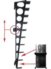 Holder for training poles, for mounting on cone MAXIMA /200886/