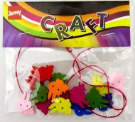 Wooden beads for bracelets and necklaces /220773/
