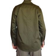 Cotton shirt ONE POLAR, Dark Green, Size 3XL /PO275610
