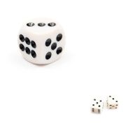 Dice 10 mm, White /270795/