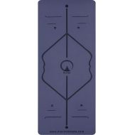 Yoga and fitness mat MAXIMA with excellent grip, 183 x 68 x 0.4 cm, dark blue /30005403/