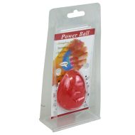 Strength egg ball, 5.9 x 4.3 cm, Red, high resistance /20075702/