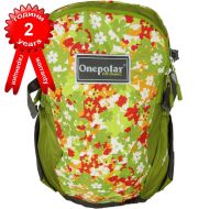 Urban backpack ONEPOLAR, with school supplies gift, Green, 2-year warranty /PO157801/