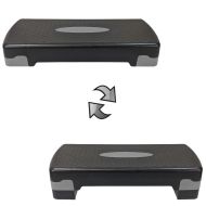 Aerobic step MAXIMA 68x29xH10 or 15 cm Black with Grey /91044002/