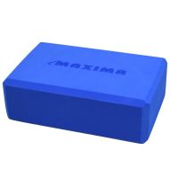 Yoga block MAXIMA, 23 x 15 x 8 cm, EVA, Blue /30001507/