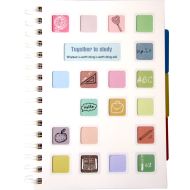 Notebook B5 TIPTOP, 150 sheets, wide ruled, double cover, yellow paper /170096/