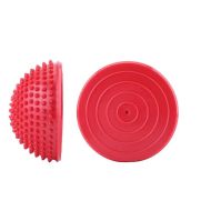 Balance massage half sphere MAXIMA, Ø16.5 cm, Red /20071005/