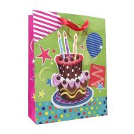 3D gift bag, 30 x 39 x 12 cm, , kids cake design /140812/