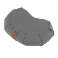 Meditation cushion half-moon MAXIMA, 40 x 26 x 15 cm, Grey /30008201/