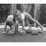 Balance massage half sphere MAXIMA, Ø16.5 cm, Yellow /20071001/