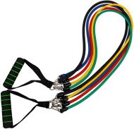 Ластик за упражнения MAXIMA, Комплект 5 броя с 5 дръжки /310468/