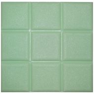 Декоративен 3D панел за стена 30х30 см, Самозалепващ, Зелен /51000402/