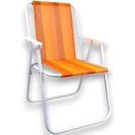 Сгъваем стол MAXIMA, Изработен от стомана и textilene, Дизайн 15 /60023015/