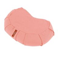 Възглавница за медитация полумесец (полузафу) MAXIMA, 40x26x15 см, Розов /30008202/