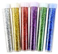 Брокат на прах 6 цвята /150452/