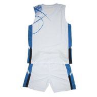 Баскетболен екип бял със синьо, Размер 5XL /40021901/