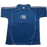 Екип за футбол/ волейбол/ хандбал с номера на гърба к-кт 12 броя синьо и бяло MAXIMA /400105/