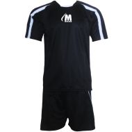 Екип за футбол/ волейбол/ хандбал, фланелка с шорти черно и бяло, Размер 2XL /40018001/