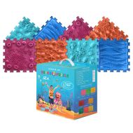 Модулен сензорен килим ORTHO PUZZLE, Микс Море /270112/