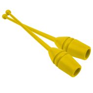 Бухалки за художествена гимнастика MAXIMA, 44 см, Чифт, Жълти /20095001N/