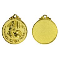 Медал за футбол MAXIMA, 5 см, С трикольорна лента, За първо място /00015001/