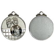 Медал за волейбол MAXIMA, 5 см, С трикольорна лента, За второ място /00015102/