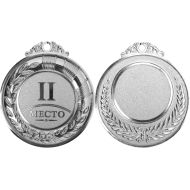 Медал с трикольорна лента MAXIMA, 6 см, За второ място /00017202/