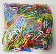 Кламери 28 мм 1000 броя цветни TIP TOP /130123/