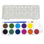 Водни бои MAXIMA, 12 цвята /150415/