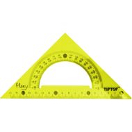 Гъвкав триъгълник с транспортир 17 см TIP TOP /150518/