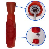 Въже за скачане MAXIMA, 2.8 м, Стоманено, Червено /20027303/