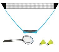 Бадминтон комплект в куфарче MAXIMA, Мрежа, стойки, две ракети и две перца /200359/