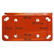 Баскетболен ринг MAXIMA, 45 см, Гъвкав, С две пружини /300681/