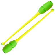 Бухалки за художествена гимнастика MAXIMA, 45.5 см, 150 г, С гумирана глава, Съединяващи се /30095304N/